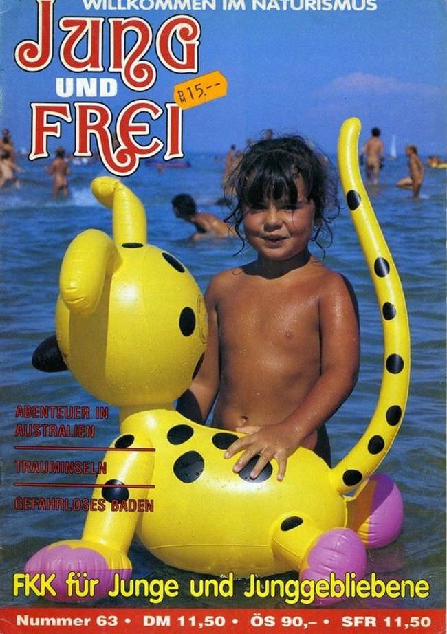 Jung und Frei Nr.63 - retro nudism candid picture