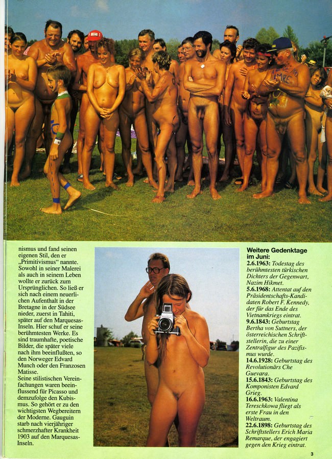 Jung und Frei Nr.61 - photo young and adult nudists magazine