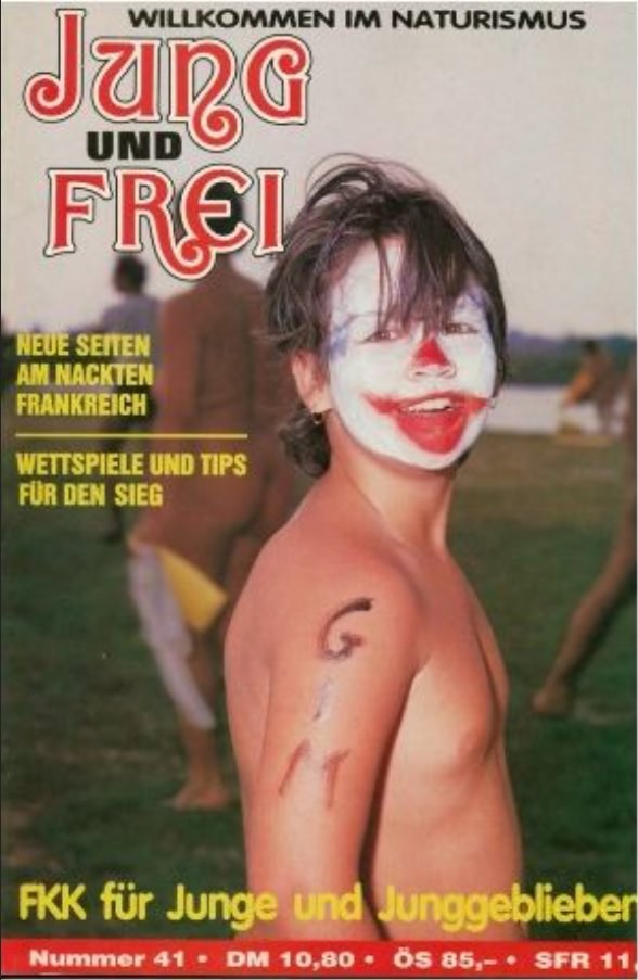 Jung und Frei Nr.41 - nudism nude bodyart photo