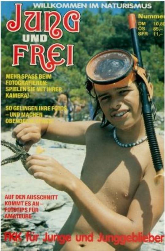 Jung und Frei Nr.35 - young boys nudists photo magazine