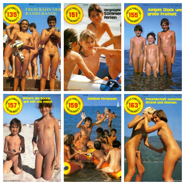 Sonnenfreunde Sonderheft Nr.135-163 nudism photo magazine FKK Germany nudism