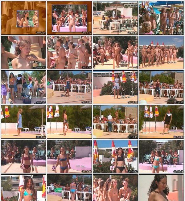 Video from the Young Naturist Contest France complete video collection