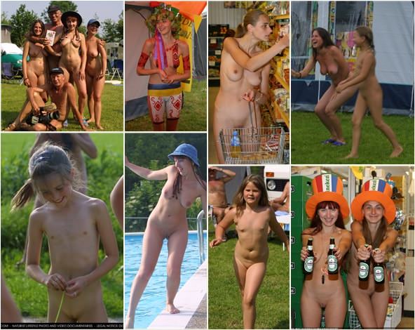 Nudism in Holland European nudists camping photo