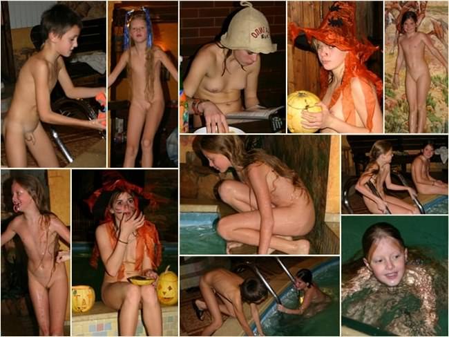 Family nudism pictures - A wild wild west party