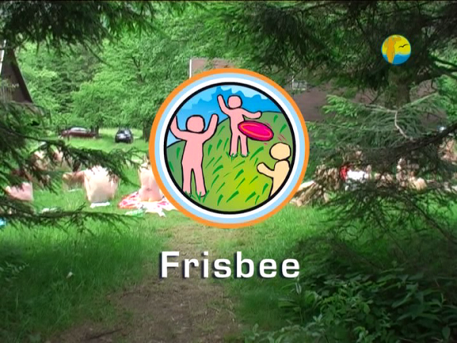 Frisbee - naturism outdoor video