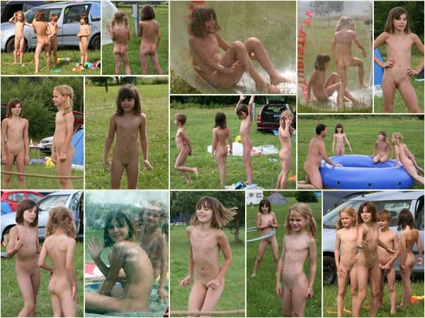 A decent German summer camp for nudists in nature