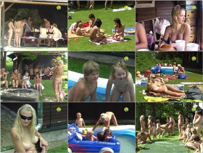 Picnic nudists on nature Naturist Freedom video