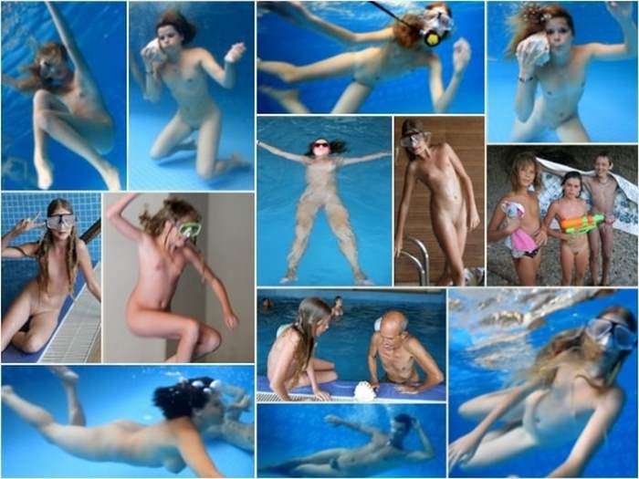 European nudist pool photo