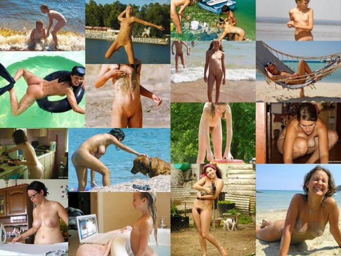 3 HQ nudists gallery: Funny Moments Of Nudists Life-2, Nudists Housewives-2 And Young Nudists